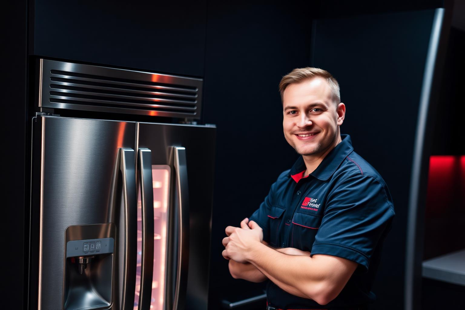 Proud Appliance Repair technician